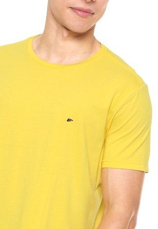 Camiseta Ellus Logo Amarela