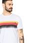 Camiseta Reef Stripes Sunset Branca - Marca Reef