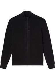 Suéter Micro Branding Negro Calvin Klein