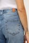 Calça Jeans Hering Wide Leg Destroyed Azul - Marca Hering