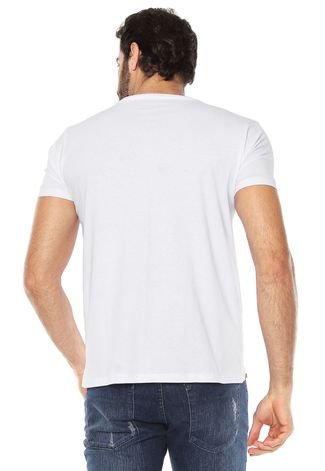 Camiseta Iódice Estampada Branca