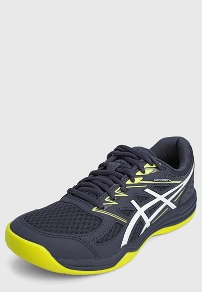 Tenis Volleyball Azul Blanco Verde asics Upcourt 4 Compra Ahora