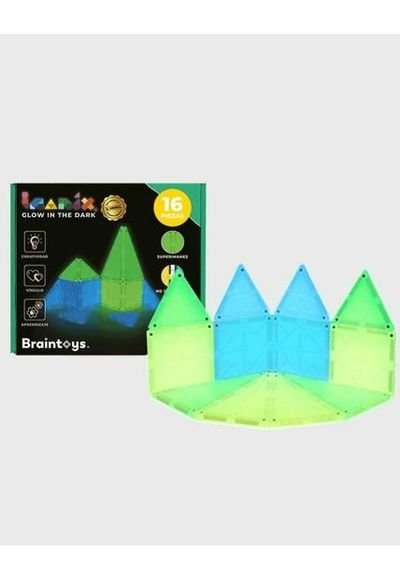Imanix Glow In The Dark 16 Piezas BrainToys Compra Ahora