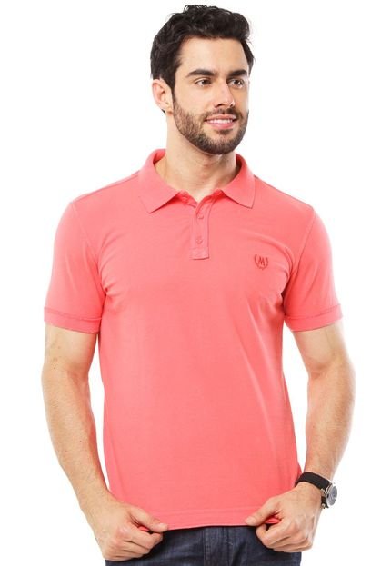 Camisa Polo M. Officer Preppy Coral - Marca M. Officer
