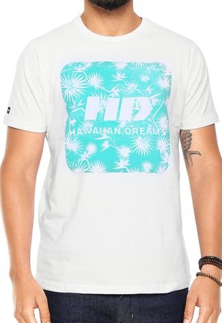 Camiseta HD Watercolor Branca