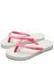 Chinelo Ellus Kids Menina Logomania 1972 Branco - Marca Ellus Kids