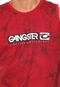 Regata Gangster Estampada Vermelha - Marca Gangster