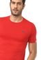 Camiseta Lacoste L!VE No Gender Lisa Vermelha - Marca Lacoste