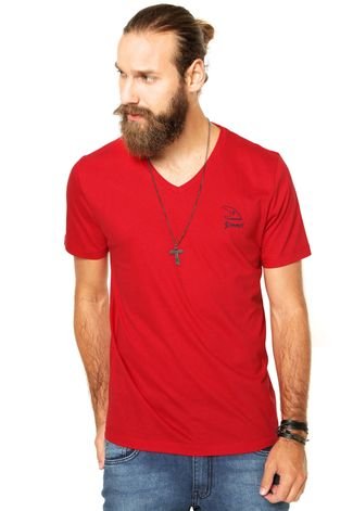 Camiseta Sommer Reta Vermelha