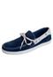 Mocassim FiveBlu Recorte Azul - Marca FiveBlu