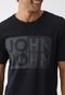 Camiseta John John Reta Preta - Marca John John