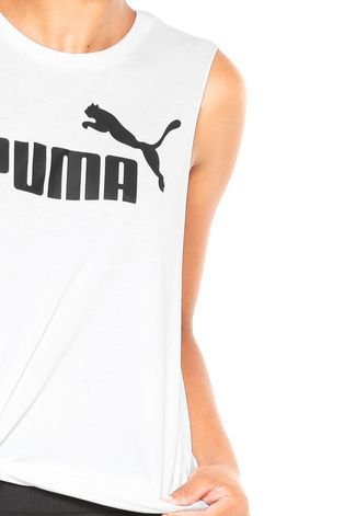 Regata Puma Boyfriend Cut Off Branca