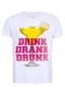 Camiseta FiveBlu Drink Branca - Marca FiveBlu