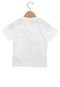 Camiseta Milon Manga Curta Menino Branco - Marca Milon