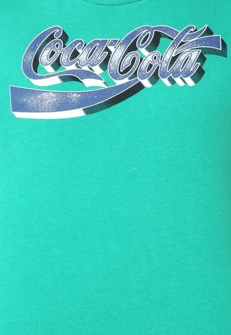 Camiseta Coca-Cola Jeans Brasil Logo Verde