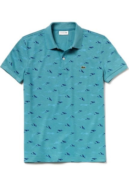 Polo Lacoste Slim Fit Azul - Marca Lacoste