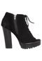 Ankle Boot Luiza Barcelos Preta - Marca Luiza Barcelos