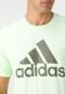 Camiseta adidas Originals Big Logo Verde - Marca adidas Originals