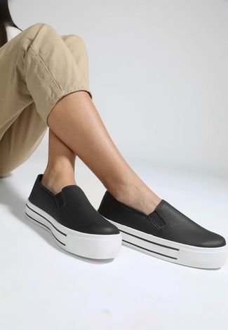 Tênis Dafiti Shoes Listras Branco - Compre Agora