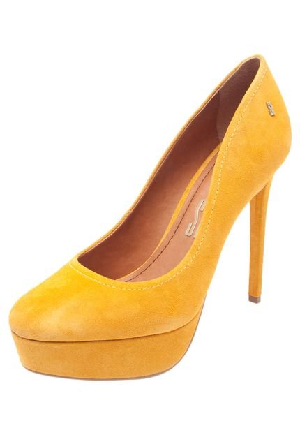 Scarpin Santa Lolla Meia Pata Amarelo - Marca Santa Lolla