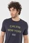 Camiseta Calvin Klein Jeans New York Azul-Marinho - Marca Calvin Klein Jeans