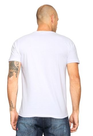 Camiseta Fatal Surf Estampada Branca