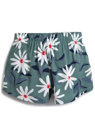 Short Hering Floral Verde - Compre Agora