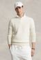 Suéter Tricot Polo Ralph Lauren Texturizado Off-White - Marca Polo Ralph Lauren