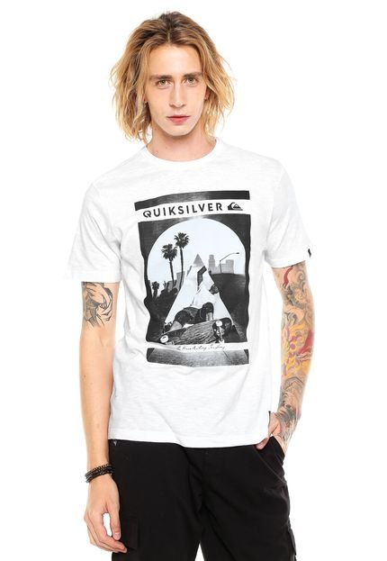 Camiseta Quiksilver Utopian Branca - Marca Quiksilver
