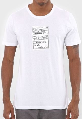 Camiseta Forum Lettering Branca