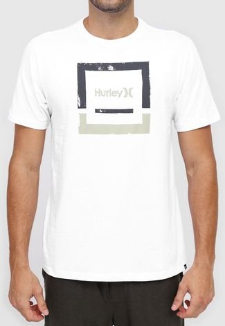 Camiseta Hurley Texture Two Branca