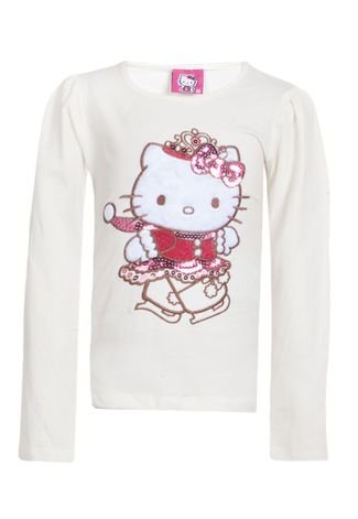 Blusa Hello Kitty Off White