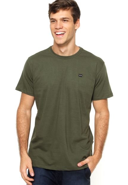 Camiseta Manga Curta Oakley Essential Elipse Verde - Marca Oakley