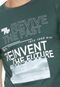 Camiseta FiveBlu Manga Curta Revive Verde - Marca FiveBlu