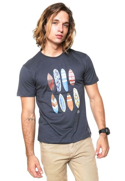 Camiseta Reef Shape Cinza - Marca Reef