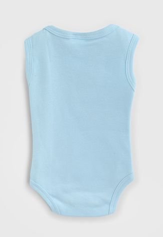 Body Abrange Infantil Papai Azul
