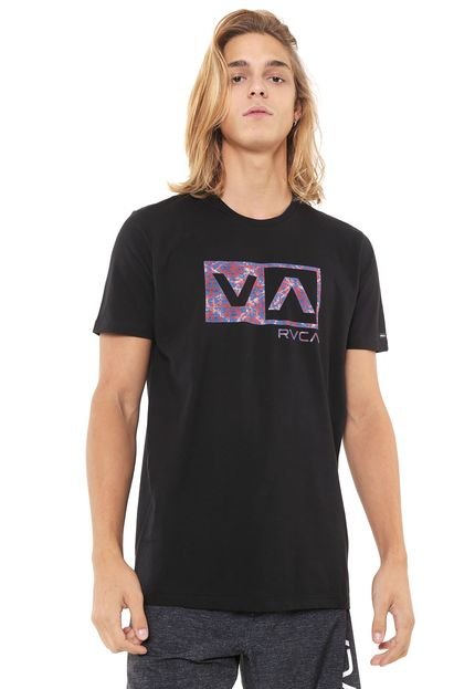 Camiseta RVCA Balance Fill Preta - Marca RVCA