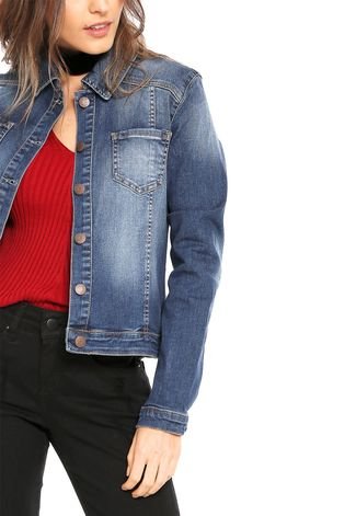 Jaqueta sale jeans carmim