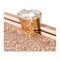 Bolsa Clutch Liage Festa Casamento Bordada Pedra Brilhante Strass Brilho  Pedraria Metal Dourada Rosê Bronze - Marca Liage