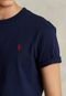 Camiseta Polo Ralph Lauren Lisa Azul-Marinho - Marca Polo Ralph Lauren