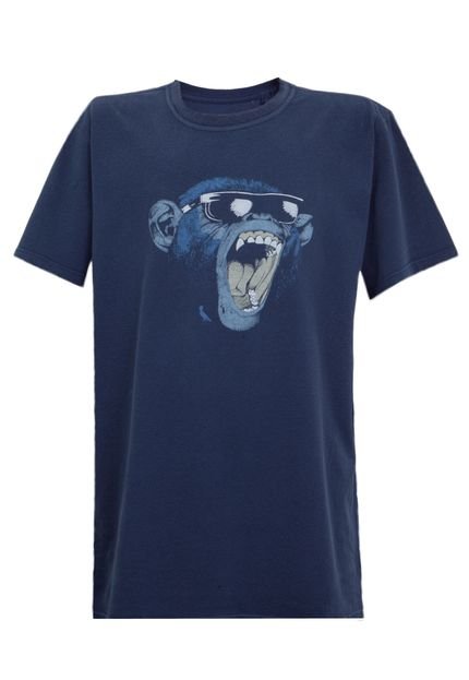 Camiseta Reserva Mini Macaco Bolado Azul - Marca Reserva Mini