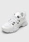 Tênis Dad Sneaker Chunky Forever 21 Recortes Branco - Marca Forever 21
