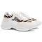 Sneaker Feminino Chunky Animal Print Zebra Flatform Casual Branco - Marca Sapatore