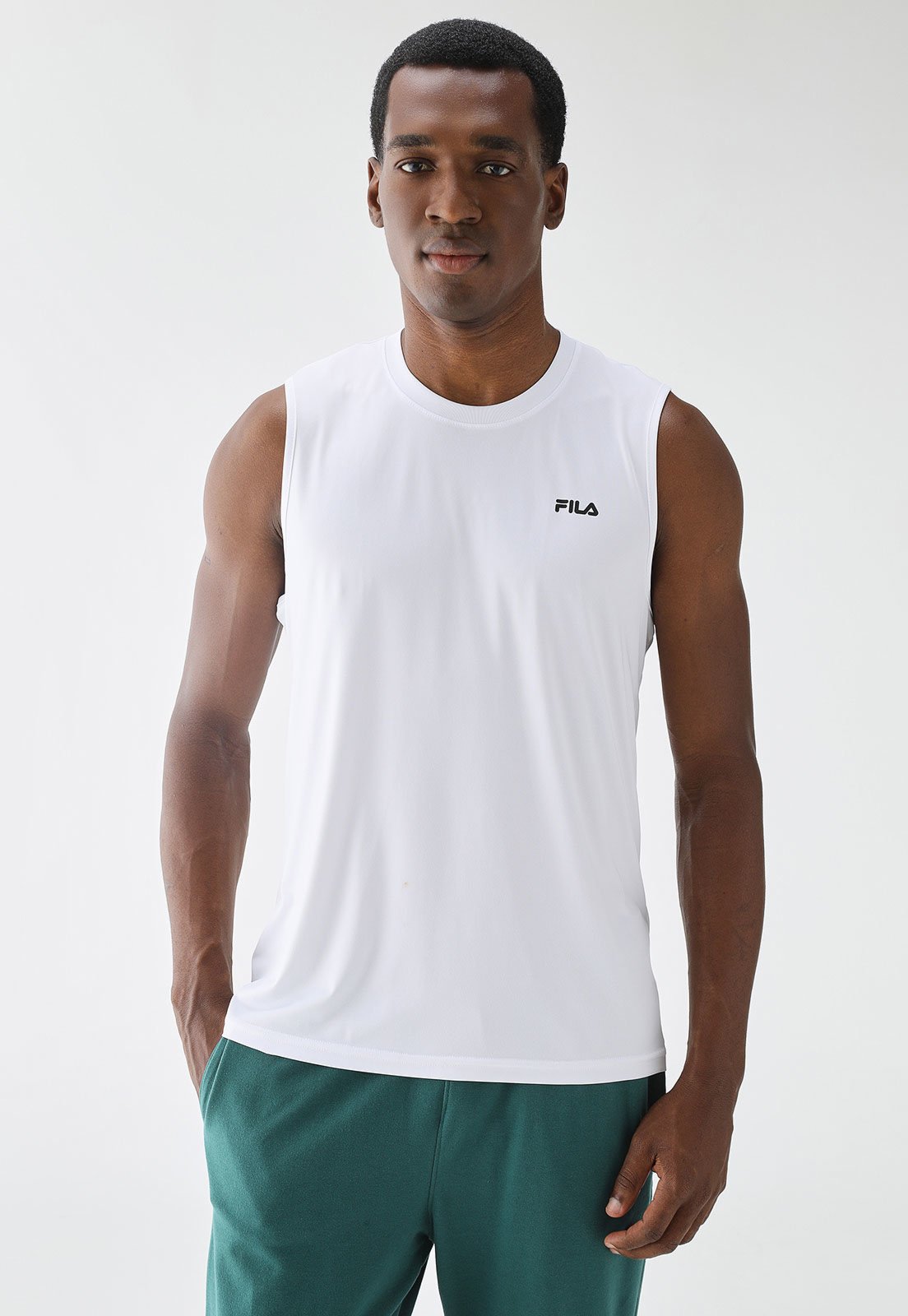 Camiseta Fila Reta Basic Sports Ii Branca - Marca Fila