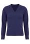 Blusa Sweater Lupo Sem Costura Azul - Marca Lupo
