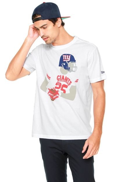 Camiseta New Era Player New York Giants Branca - Marca New Era
