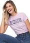 Camiseta Lauren Ralph Lauren Lettering Rosa - Marca Lauren Ralph Lauren