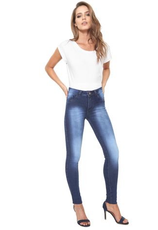 Calça Jeans GRIFLE COMPANY Skinny Básica Azul
