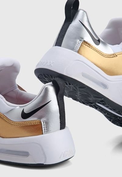 Tenis Lifestyle Blanco-Dorado-Plateado Nike Compra | Dafiti Colombia