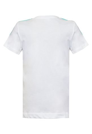 Camiseta adidas Bordado Branco